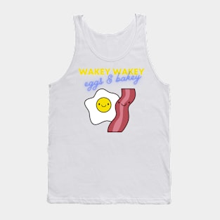 Funny & Cute Bacon and Eggs Tank Top